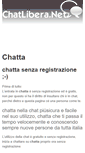 Mobile Screenshot of chatta.chatlibera.net